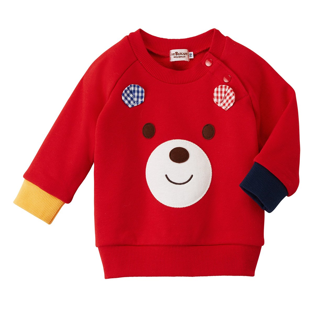 Smiley Bear Snap Sweatshirts