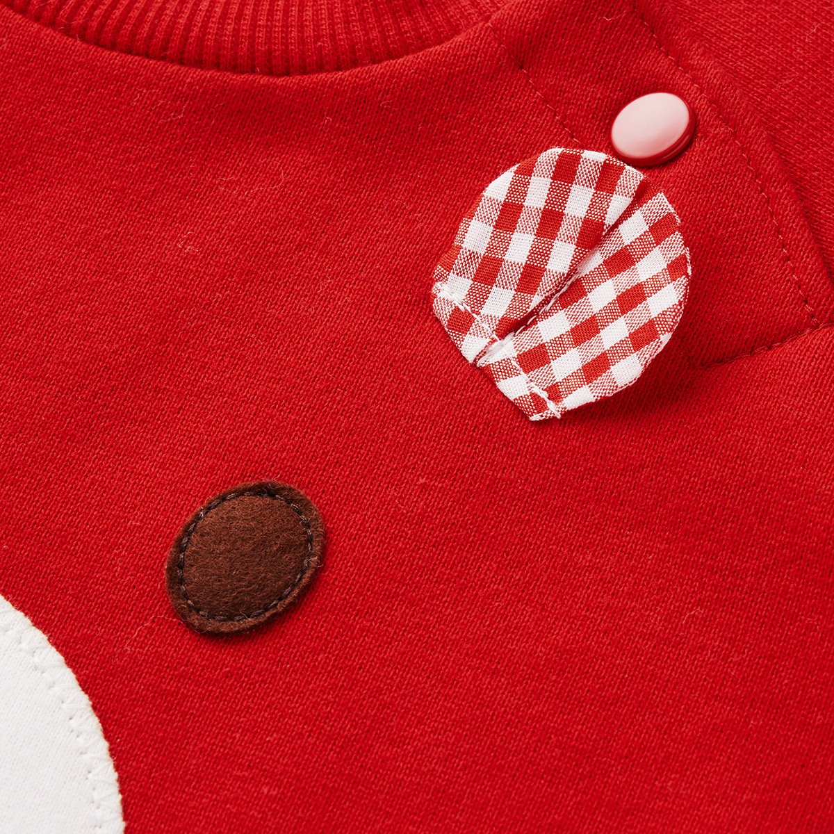 Smiley Bear Snap Sweatshirts
