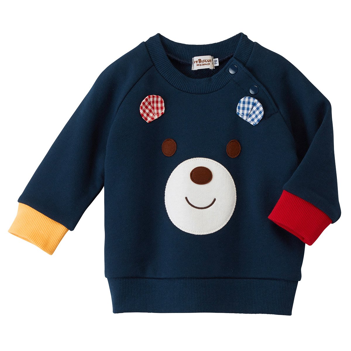 Smiley Bear Snap Sweatshirts