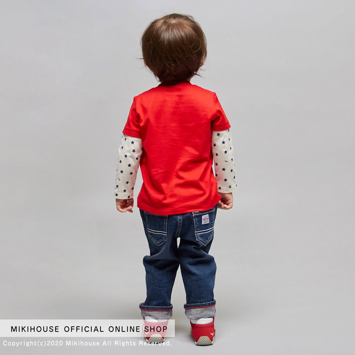 Classic Mascot Layered Tee - Pucci - MIKI HOUSE USA