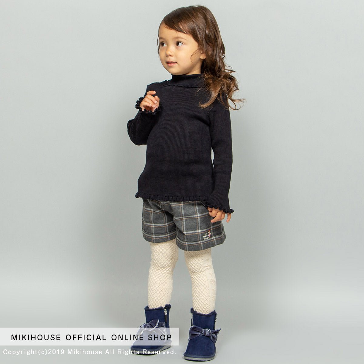 100% Cotton Turtle Neck Sweater - 13-6601-951-05-90