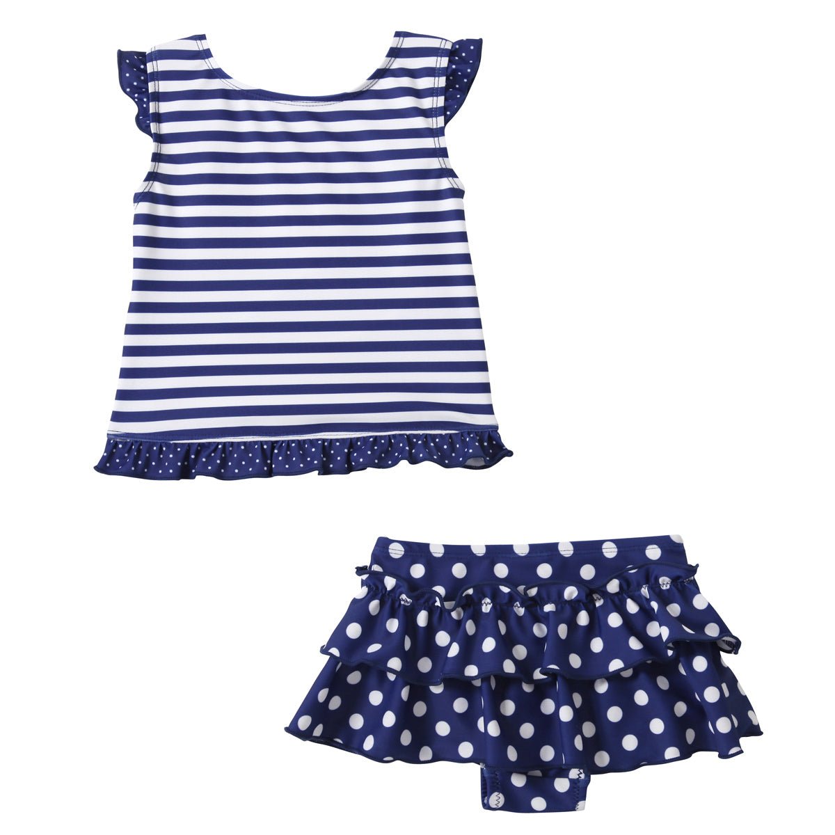 Frilled Ballerina Two-piece Swimsuit (UV Protection) - MIKI HOUSE USA