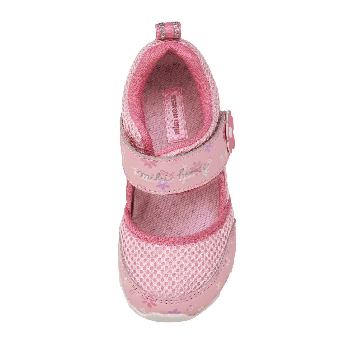 Floral Mesh Sandals for Kids - MIKI HOUSE USA