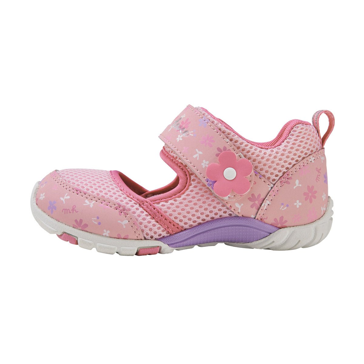 Floral Mesh Sandals for Kids - MIKI HOUSE USA