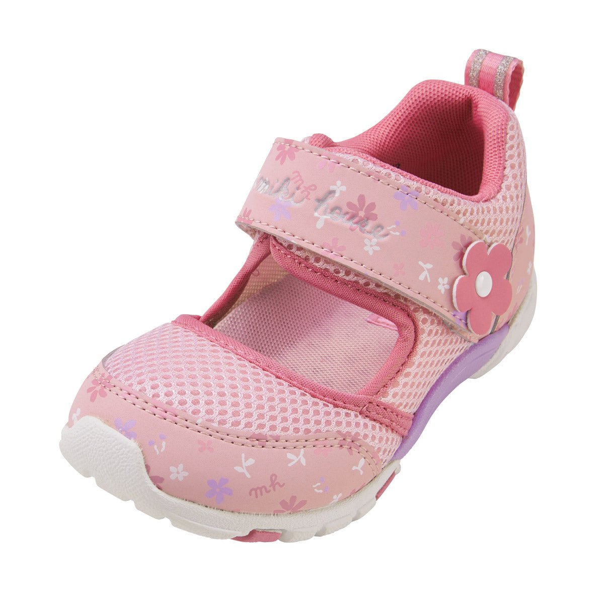 Floral Mesh Sandals for Kids - MIKI HOUSE USA