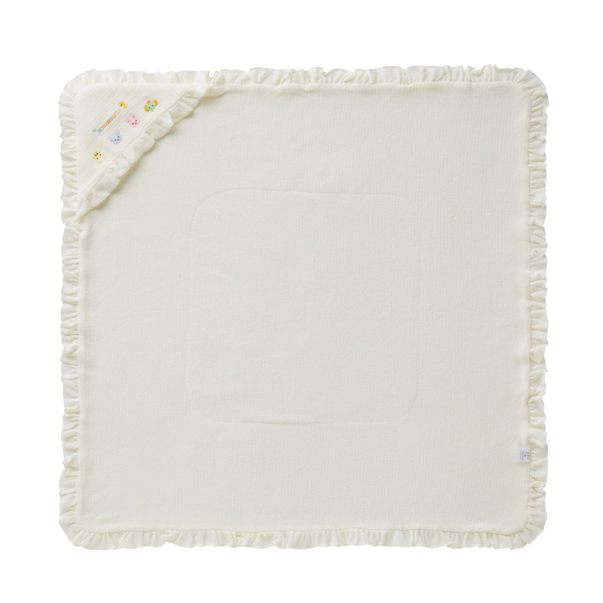 Untwisted Yarn Ultra Soft Fluffy Baby Blanket - MIKI HOUSE USA