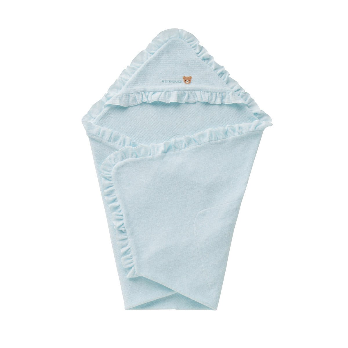 Untwisted Yarn Ultra Soft Fluffy Baby Blanket - MIKI HOUSE USA