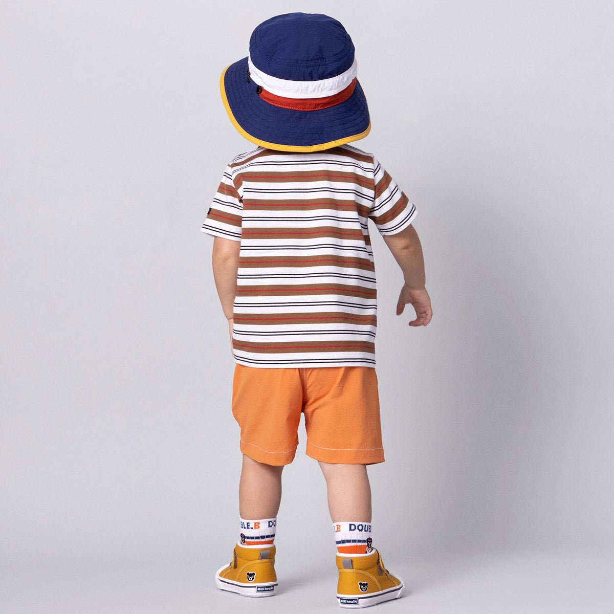 D-Basic Striped Tee - MIKI HOUSE USA