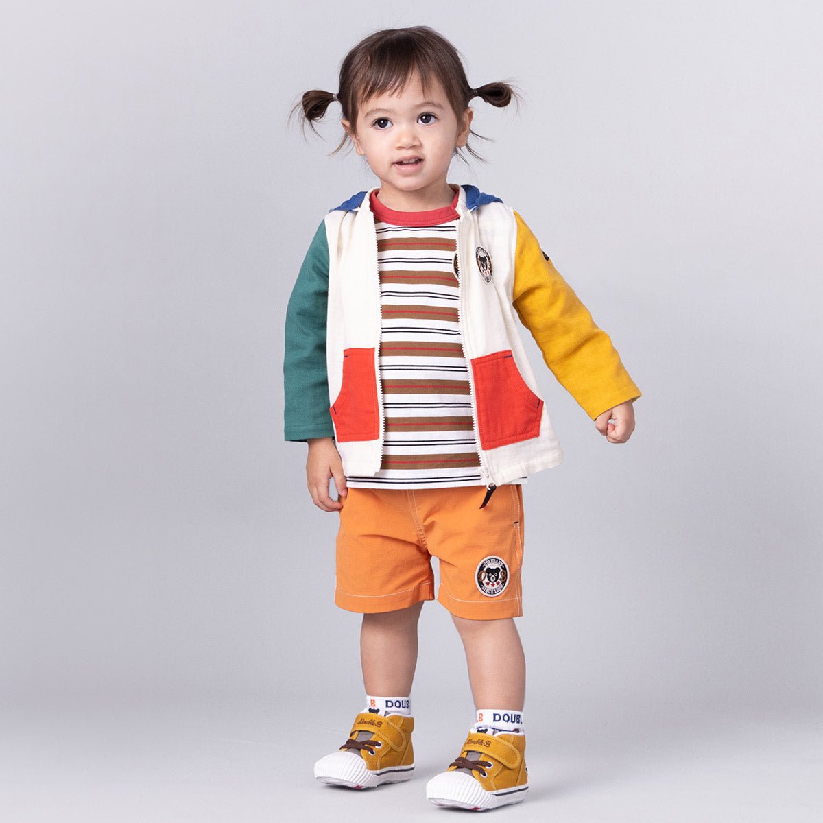 D-Basic Striped Tee - MIKI HOUSE USA