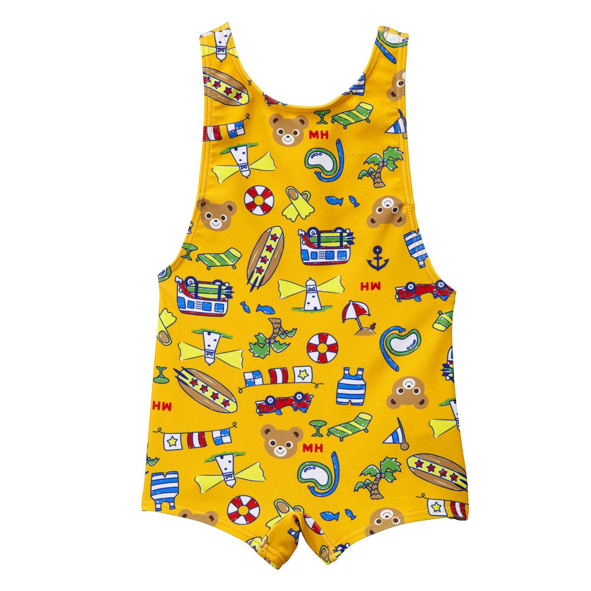 Boy’s One-piece Swimsuit (UV Protection) - 12-7101-617-04-80