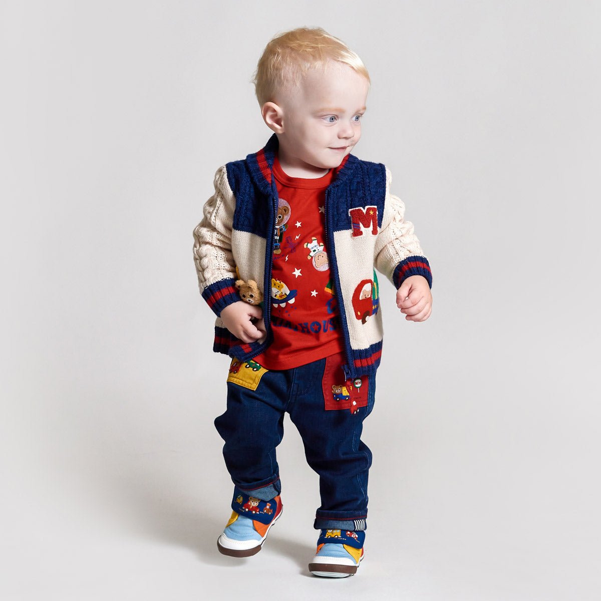 Cable Knit Jacket - 13-4701-824-03-80