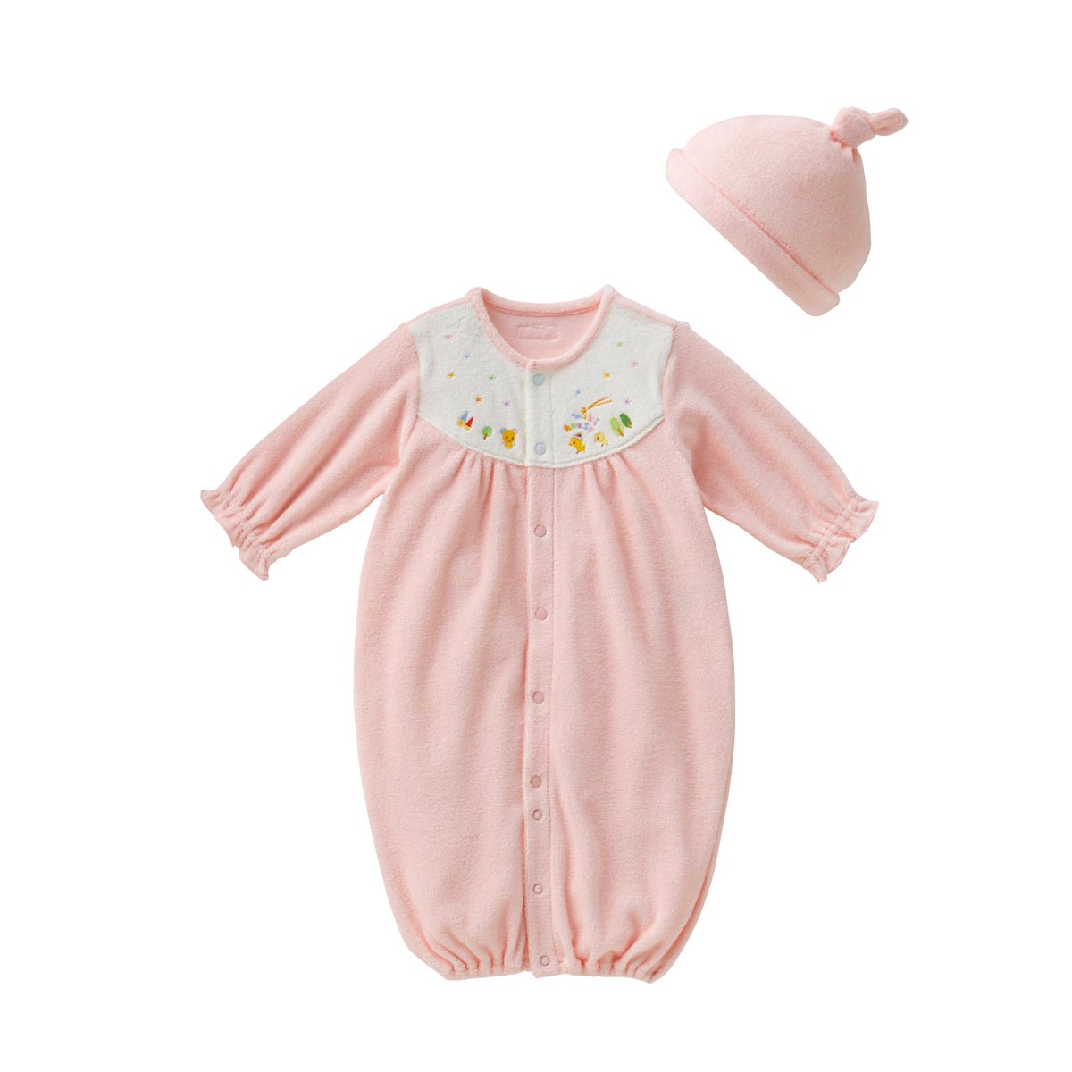 Chick & Bear Onesie with Hat - 40-2632-508-08-50