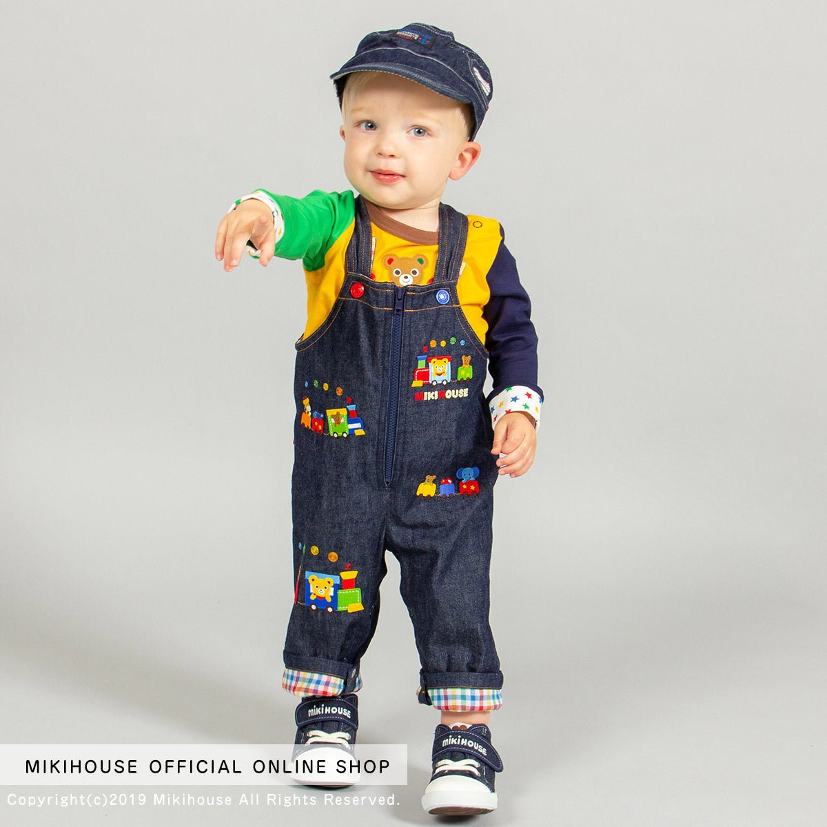 Choo Choo Train Overalls - 13-3301-566-33-70