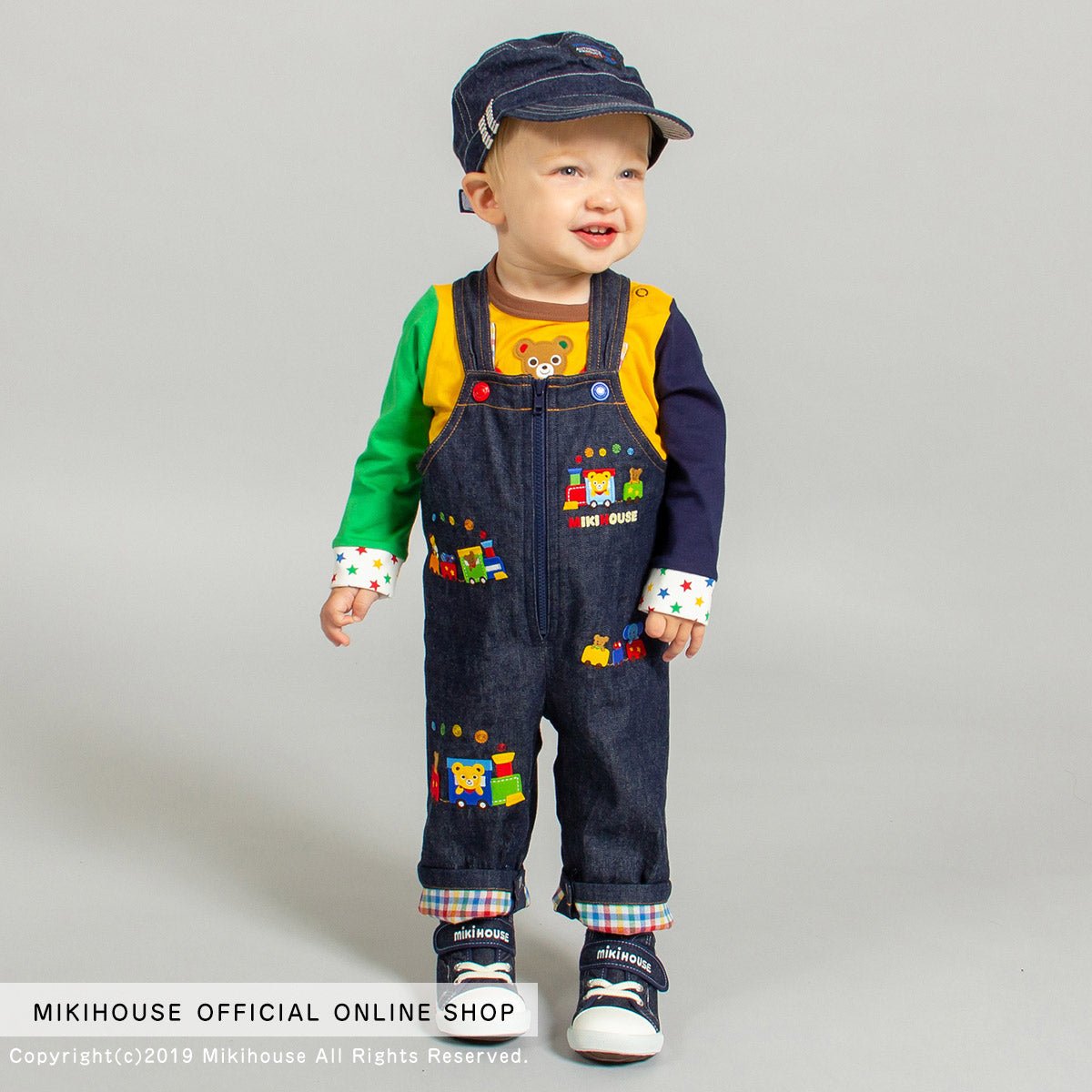 Choo Choo Train Overalls - 13-3301-566-33-70