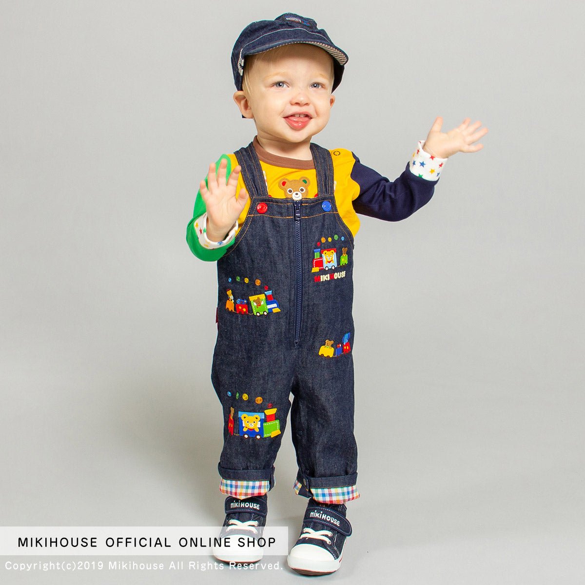 Choo Choo Train Overalls - 13-3301-566-33-70
