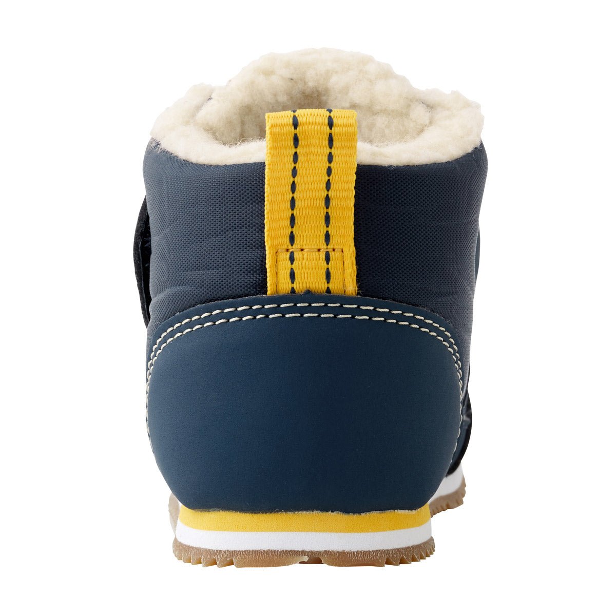 DOUBLE_B ‘Beary Furry’ Leather Stitch Boots - 63-9301-828-03-13