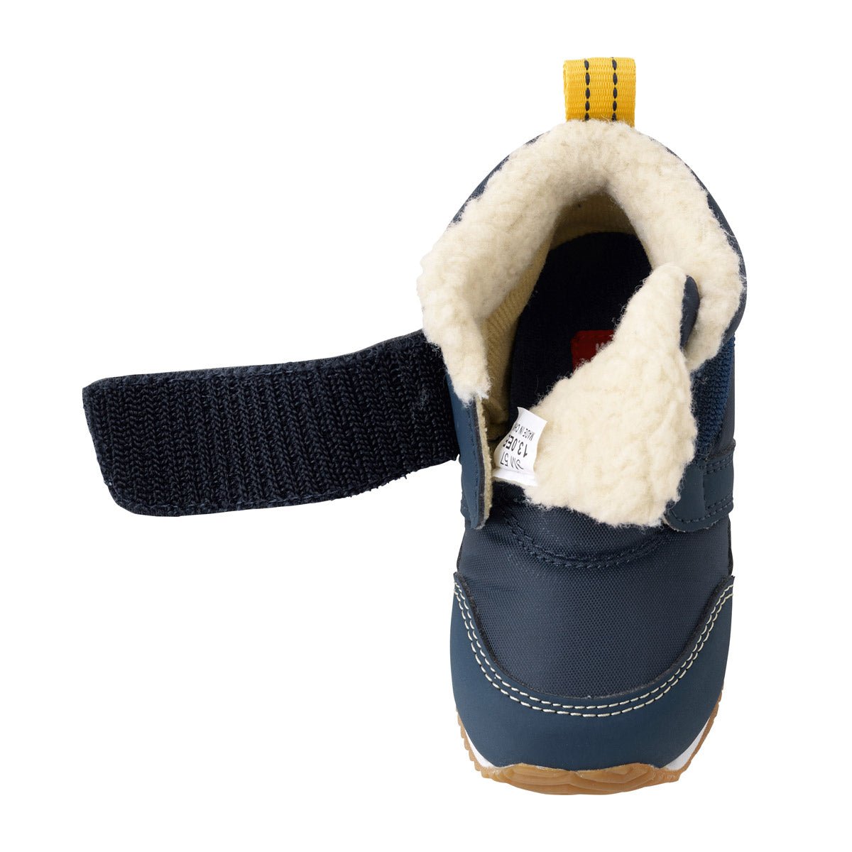 DOUBLE_B ‘Beary Furry’ Leather Stitch Boots - 63-9301-828-03-13