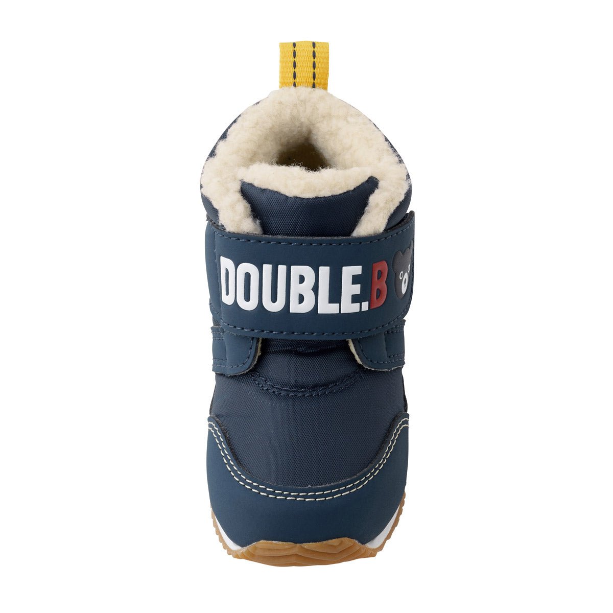 DOUBLE_B ‘Beary Furry’ Leather Stitch Boots - 63-9301-828-03-13