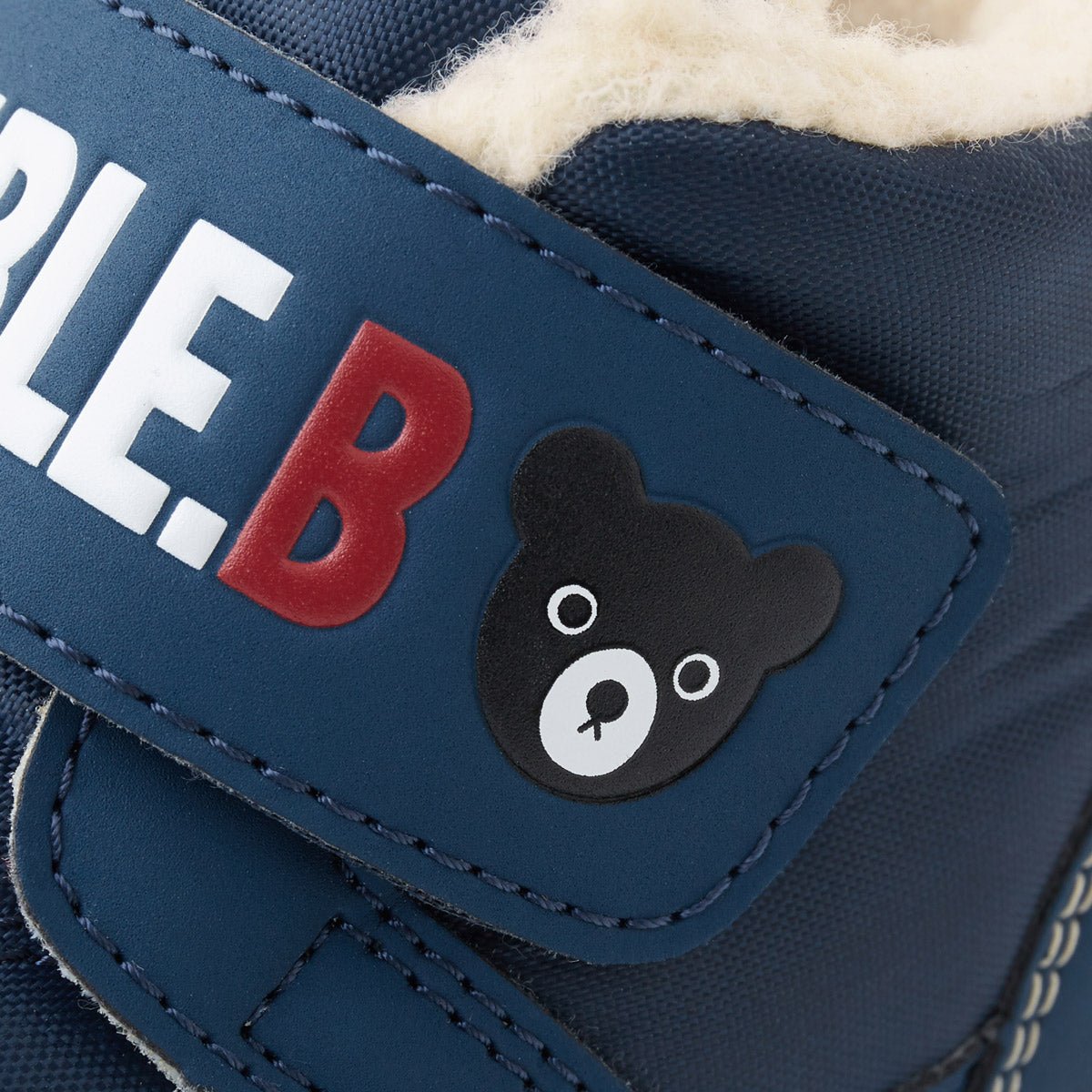 DOUBLE_B ‘Beary Furry’ Leather Stitch Boots - 63-9301-828-03-13