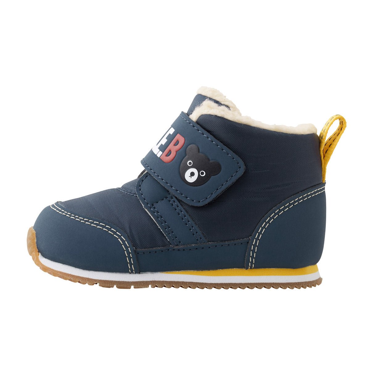 DOUBLE_B ‘Beary Furry’ Leather Stitch Boots - 63-9301-828-03-13