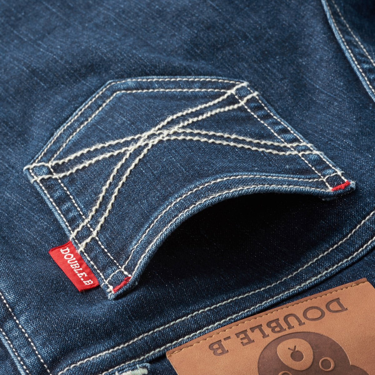 DOUBLE_B Bold Logo Jeans - 63-3203-827-33-90