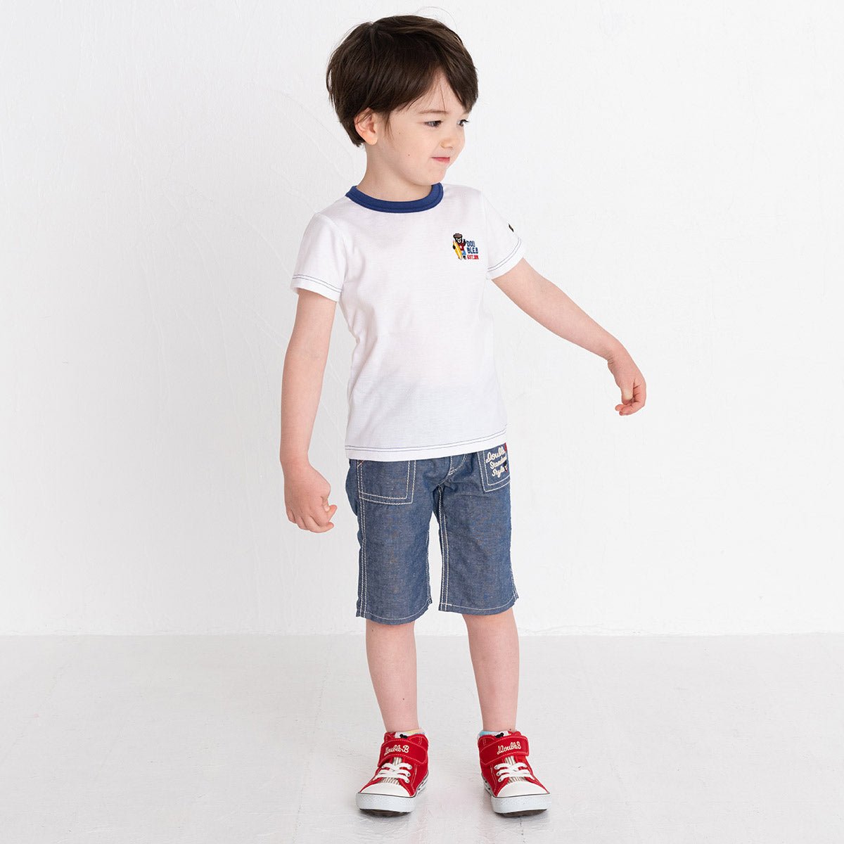 DOUBLE_B Classic T-Shirt-White - 60-5224-577-01-80