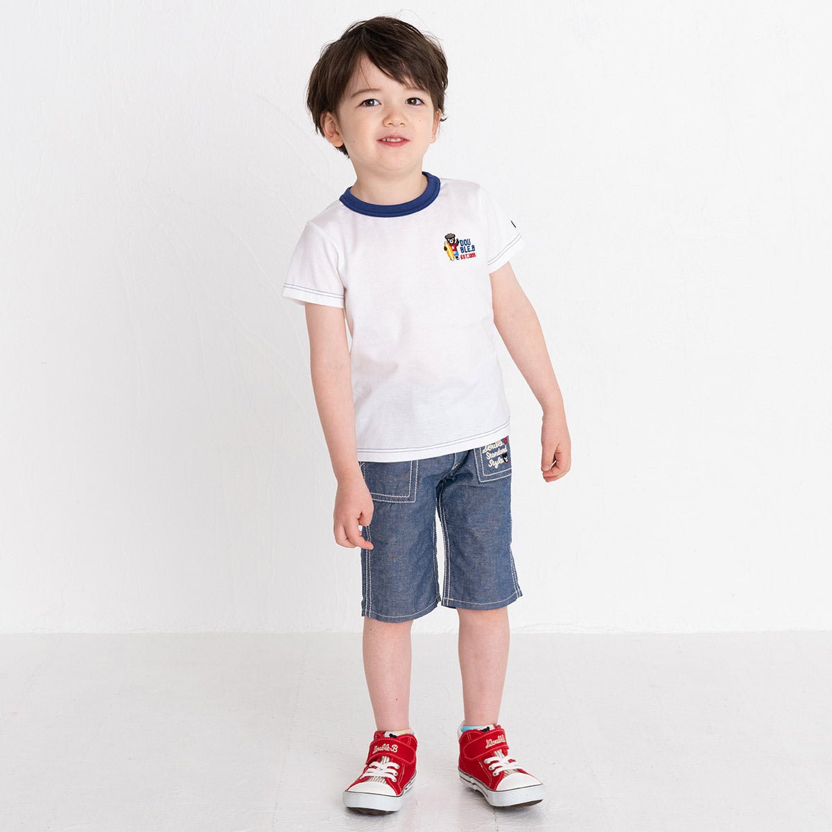 DOUBLE_B Classic T-Shirt-White - 60-5224-577-01-80