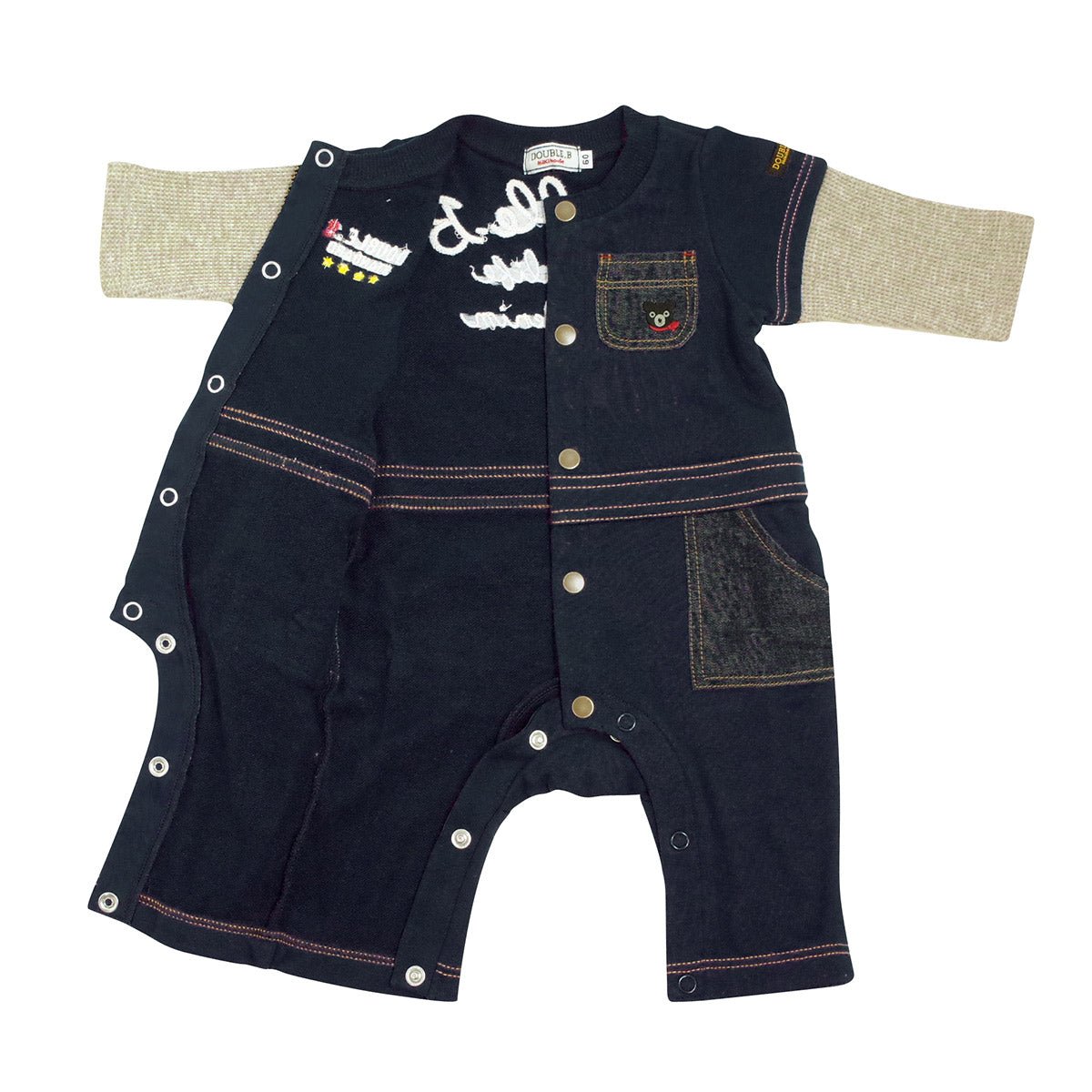 DOUBLE_B Denim-Style Coveralls - 63-1201-788-03-70