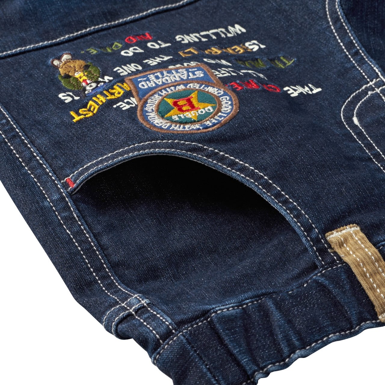 DOUBLE_B Kaihara Indigo Jeans - 63-3203-575-33-90