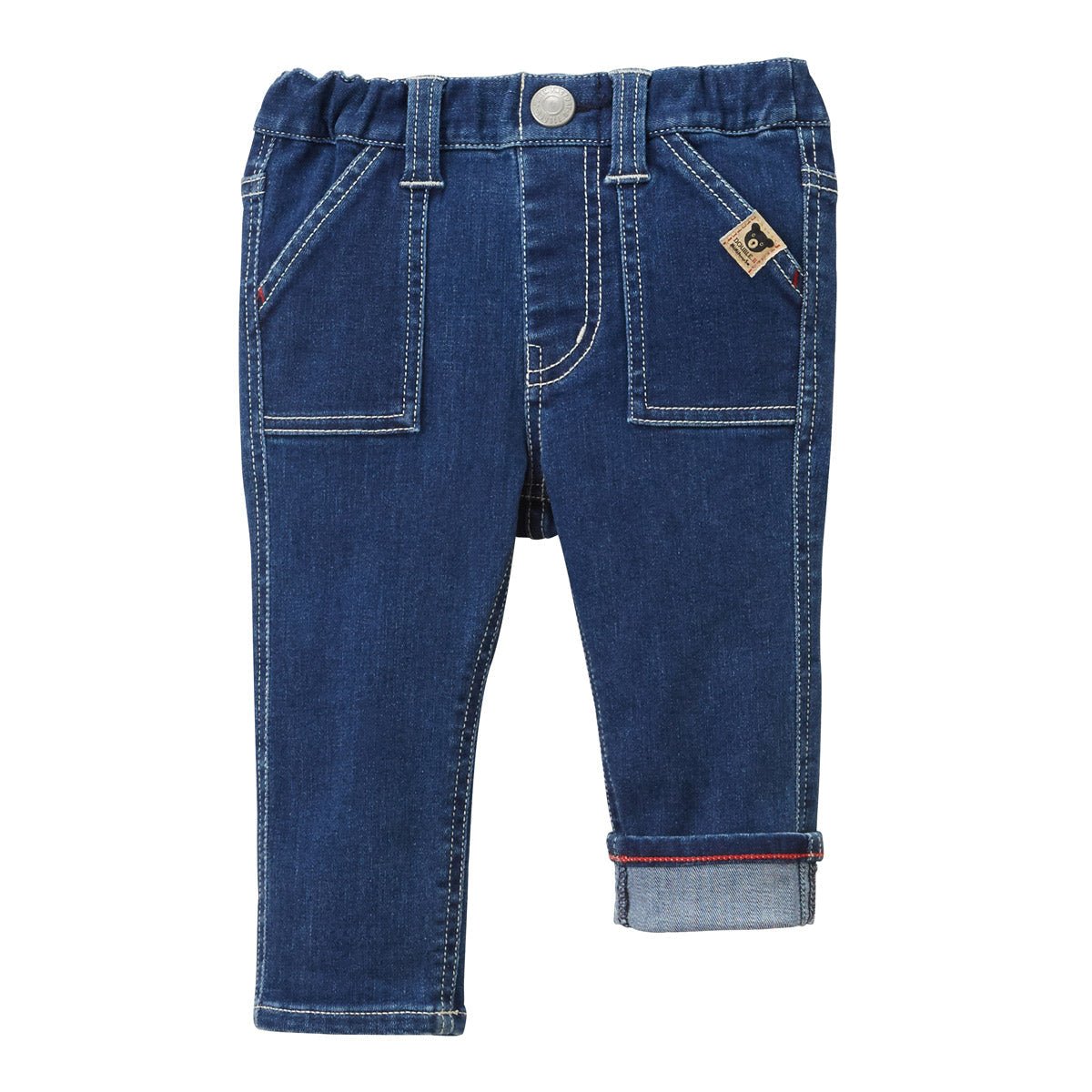 DOUBLE_B Raw Skinny Jeans - 60-3241-828-33-80