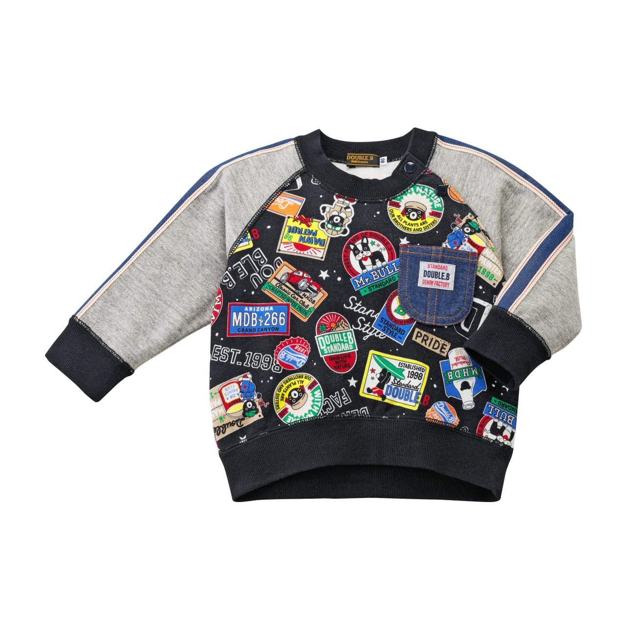 DOUBLE_B Street Art Sweatshirt - 63-5605-573-05-90