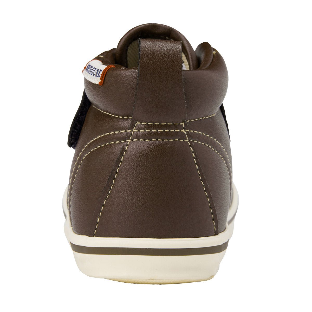 Faux-Laced Leather High Tops - 13-9402-825-11-13