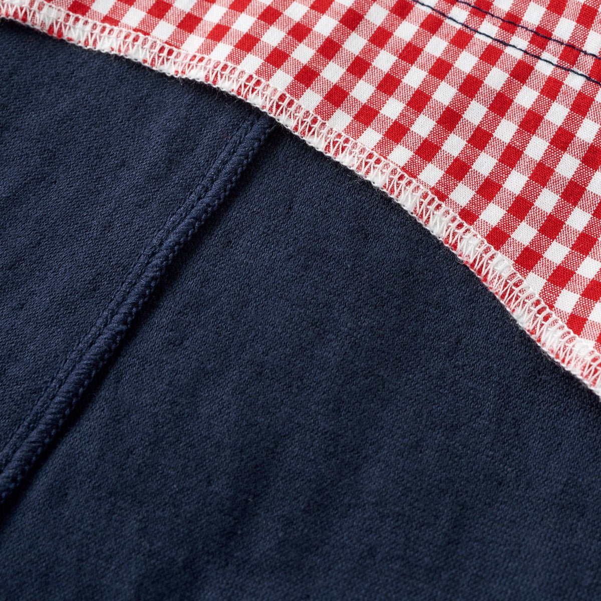 Gingham Teddy Overalls - 10-3332-828-03-S