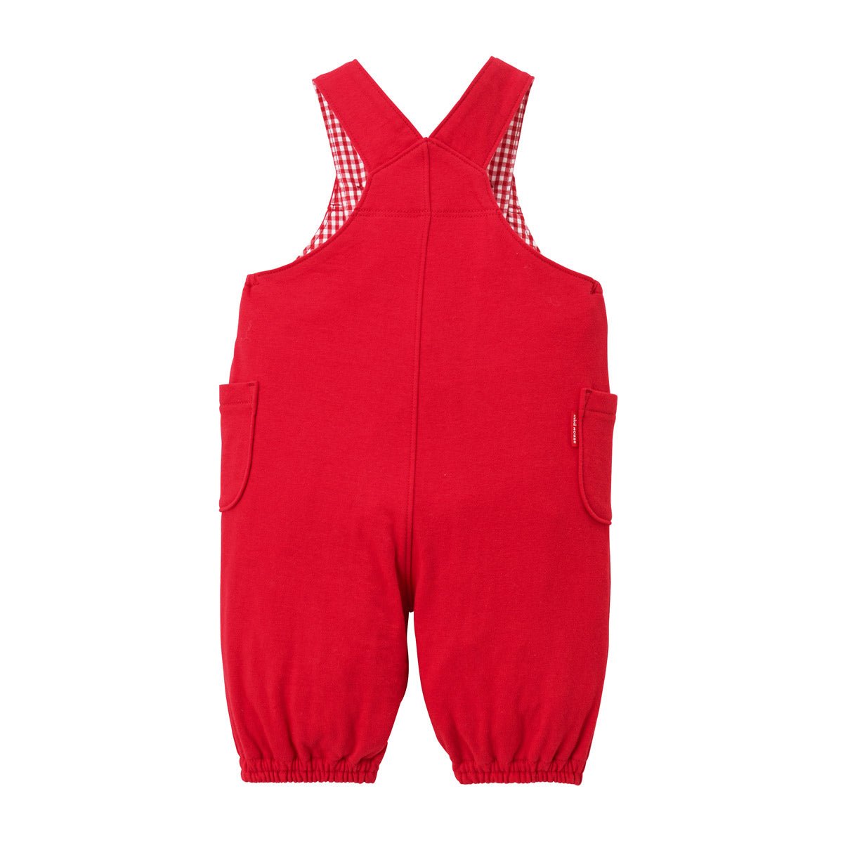Gingham Teddy Overalls - 10-3332-828-02-S