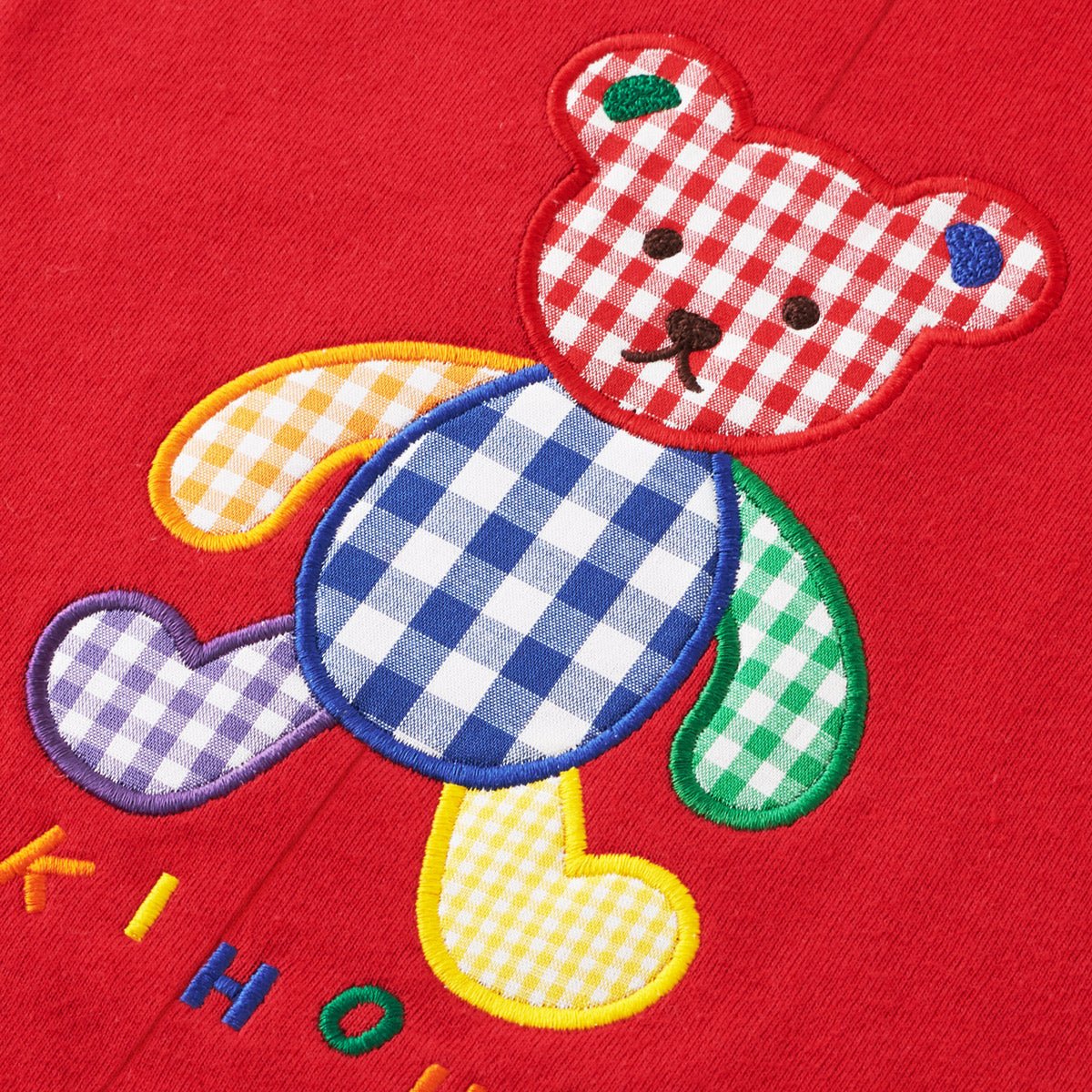 Gingham Teddy Overalls - 10-3332-828-02-S