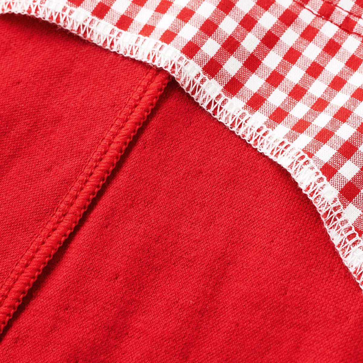 Gingham Teddy Overalls - 10-3332-828-02-S