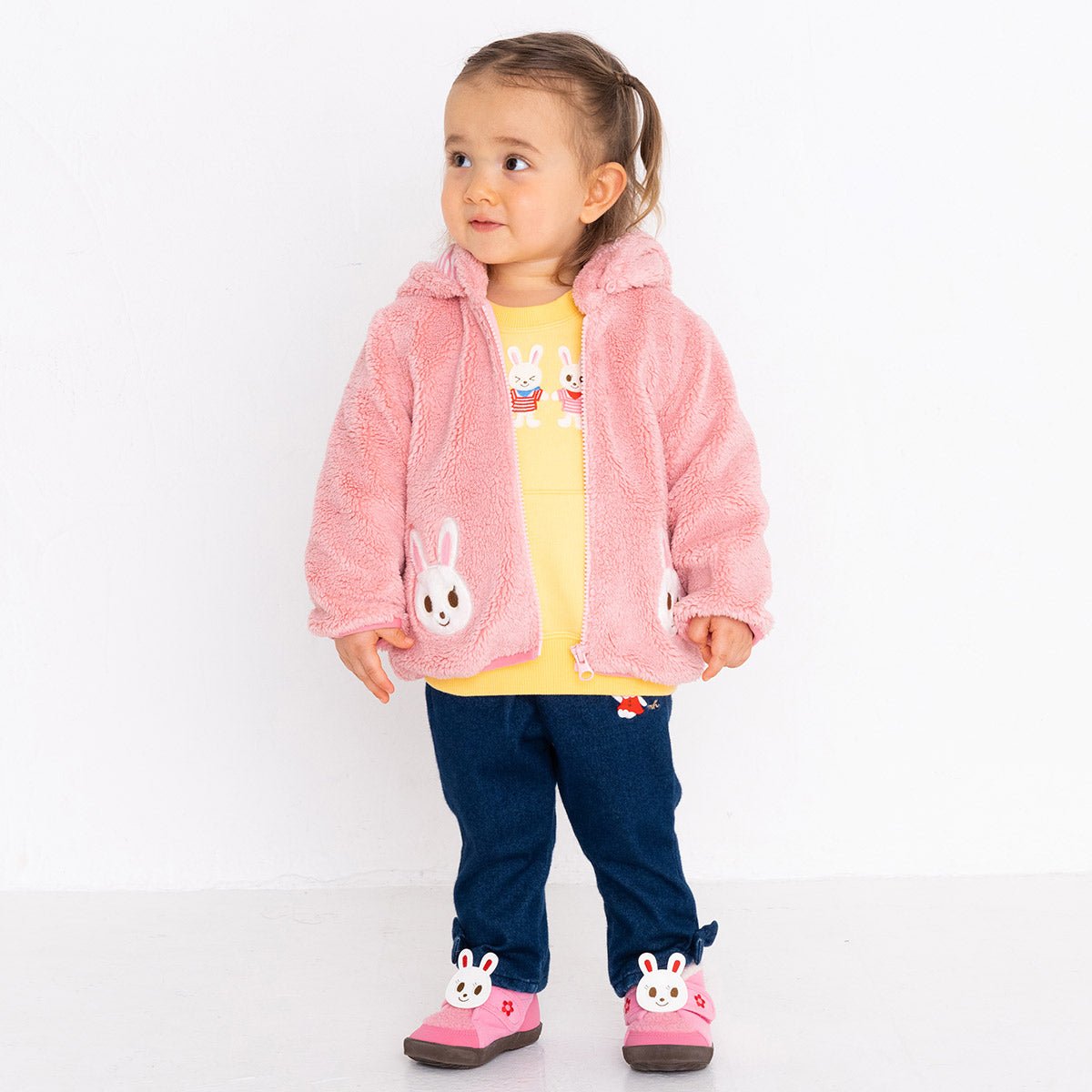 Kangaroo Pocket Sweatshirt - Usako - 13-5606-571-04-80