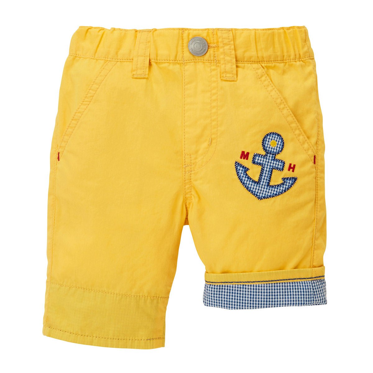 Maritime Plaid 3/4 Trousers - 12-3203-382-02-90