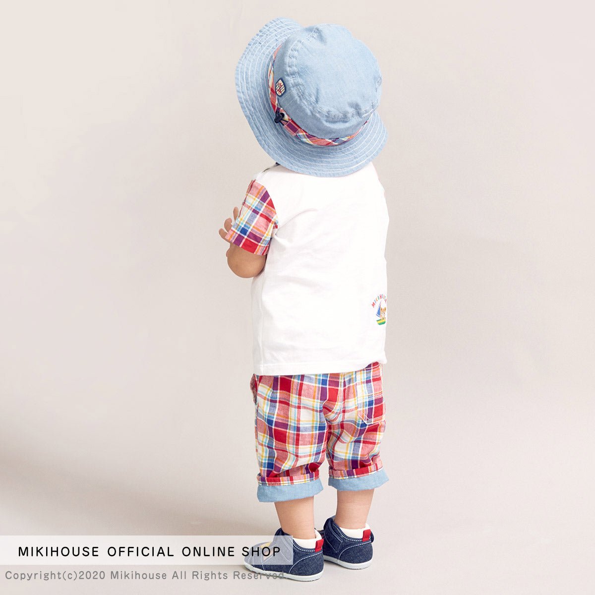 Maritime Plaid 3/4 Trousers - 12-3203-382-02-90