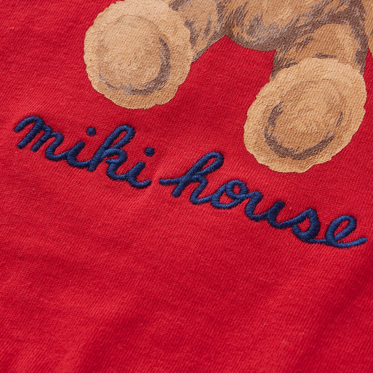 MIKI HOUSE Classic Teddy Double Layered Long Tee - 10-5601-452-02-70