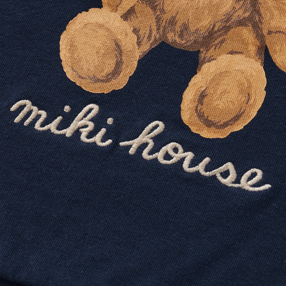 MIKI HOUSE Classic Teddy Double Layered Long Tee - 10-5601-452-03-70