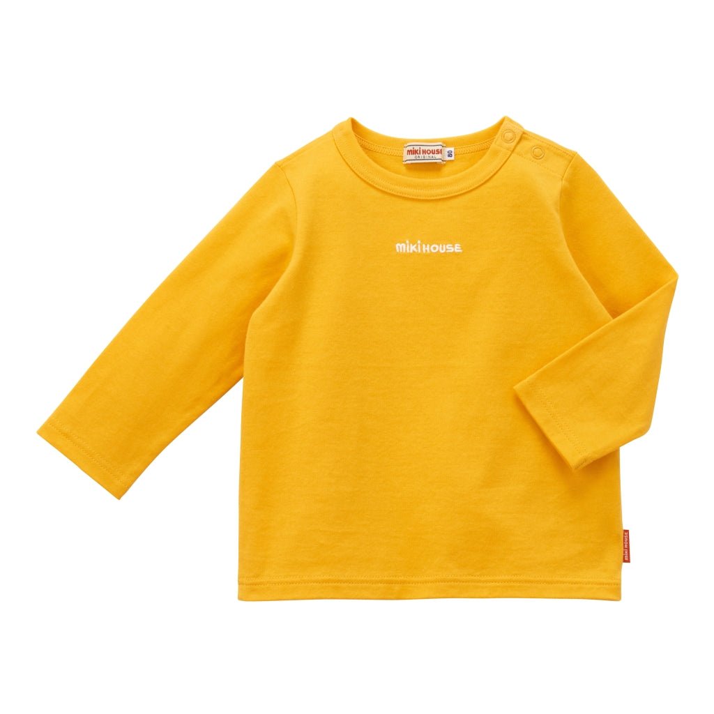 MIKI HOUSE Everyday Tee (Embroidery Logo) - 10-5205-458-04-80