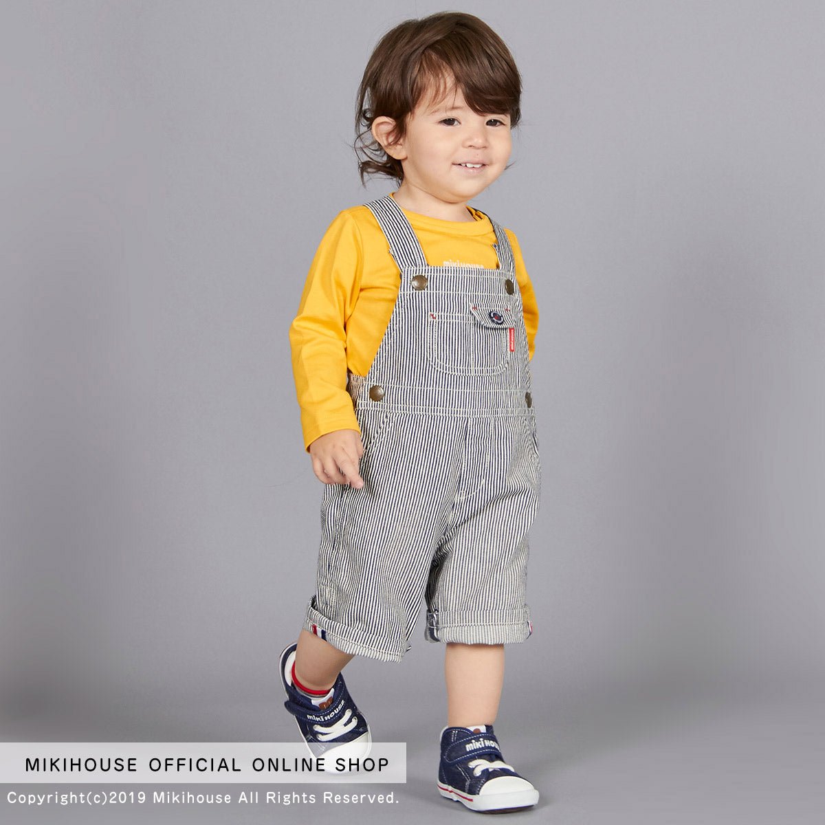MIKI HOUSE Everyday Tee (Embroidery Logo) - 10-5205-458-04-80