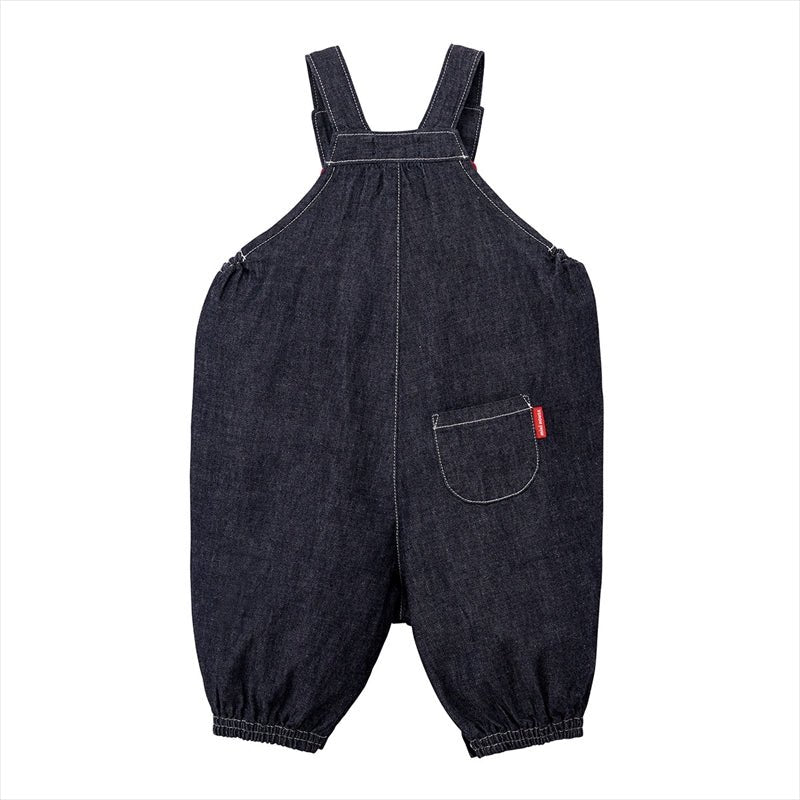 Relaxed Denim Overalls - 10-3331-450-33-S