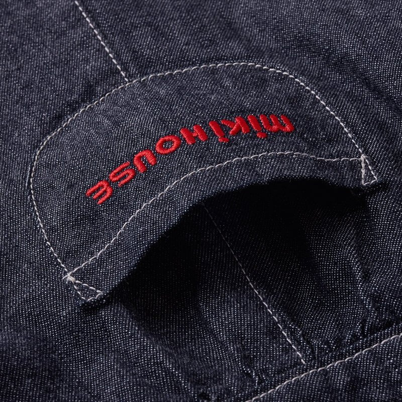 Relaxed Denim Overalls - 10-3331-450-33-S