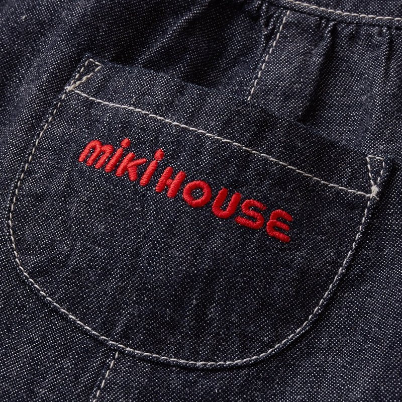 Relaxed Denim Overalls - 10-3331-450-33-S