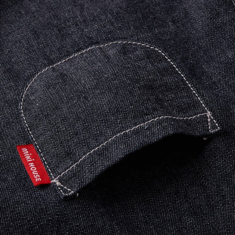 Relaxed Denim Overalls - 10-3331-450-33-S