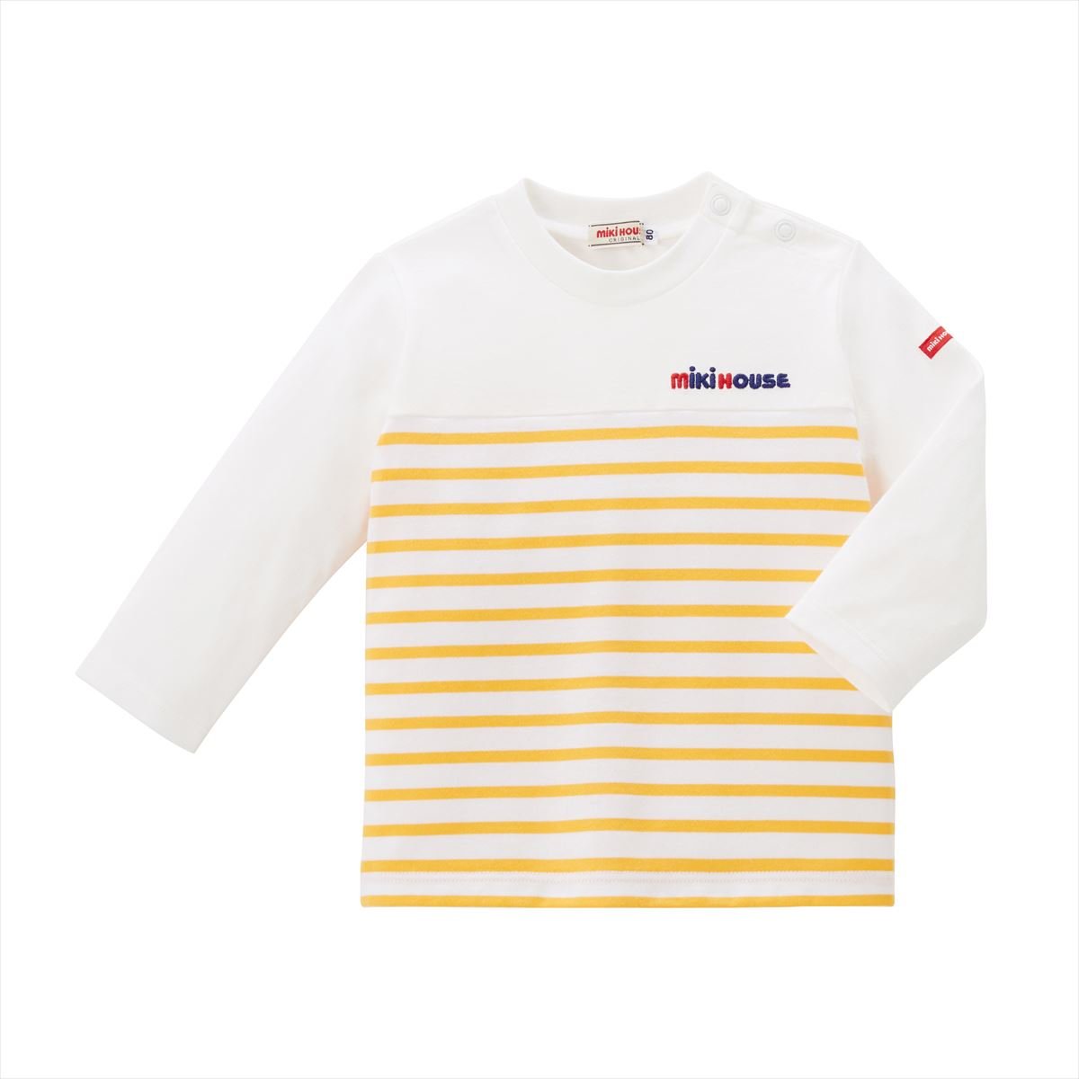 Striped Long-Sleeve Logo Tees - 10-5230-577-04-80