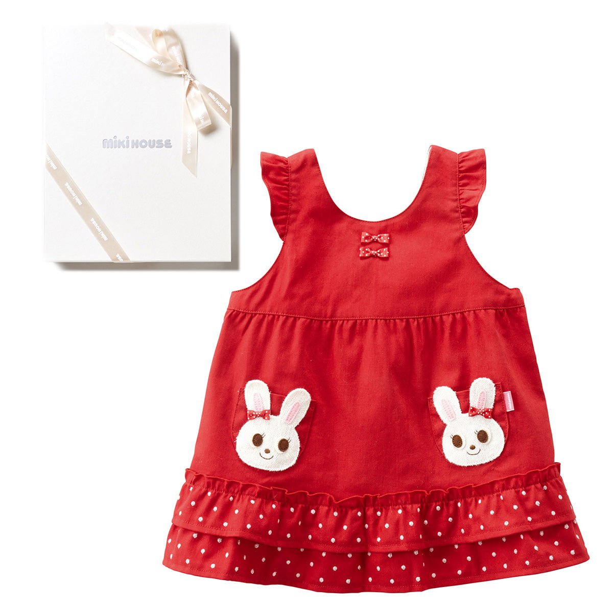 Twin Bunny Denim Dress - 13-1801-565-33-80