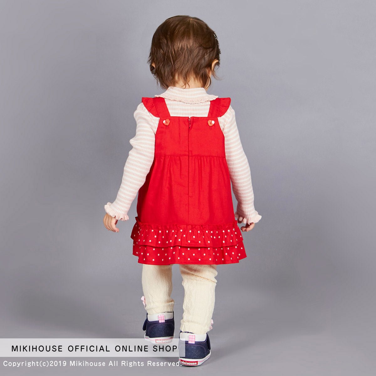 Twin Bunny Denim Dress - 13-1801-565-02-80